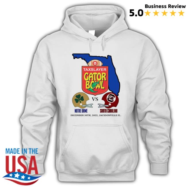 Notre Dame Vs South Carolina 2022 Taxslayer Gator Bowl shirt