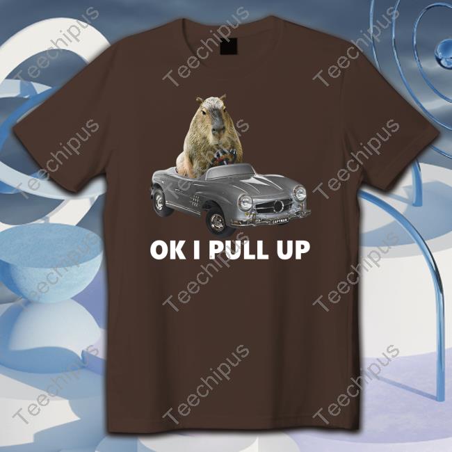 Capy Man Car Ok I Pull Up T Shirts