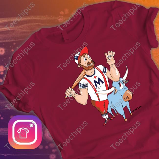 Barret Lee Paul Bunyan Cartoon Tee Shirt