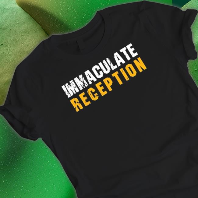 Franco Harris Immaculate Reception T- shirt
