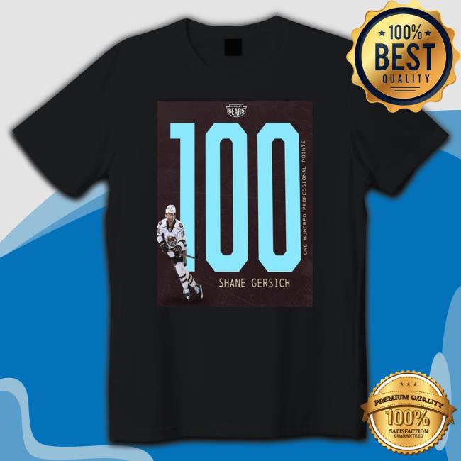 The Hershey Bears Shane Gersich 100 Professional Points Sweaters The Hershey Bears Shane Gersich 100 Professional Points Shirts