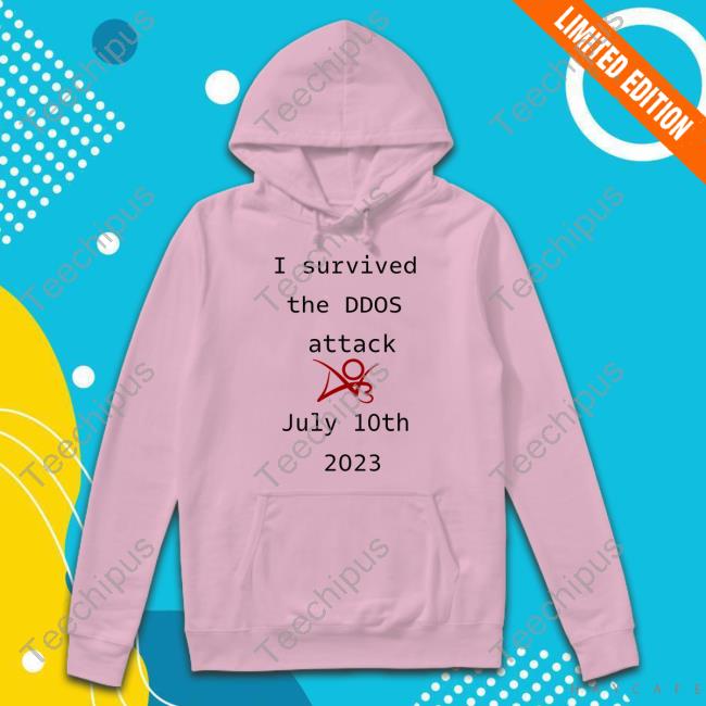 I Survived The Ddos Attack July 10Th 2023 Tank Top