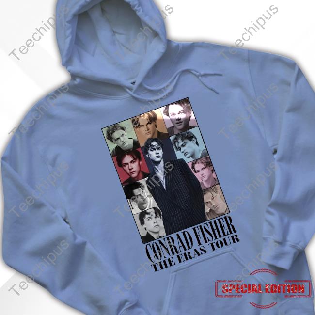 Justin Art Conrad Fisher The Eras Tour Long Sleeve Tee Shirt
