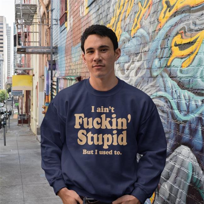 ShirtsThatGoHard I Ain't Fuckin Stupid But I Used To T Shirt