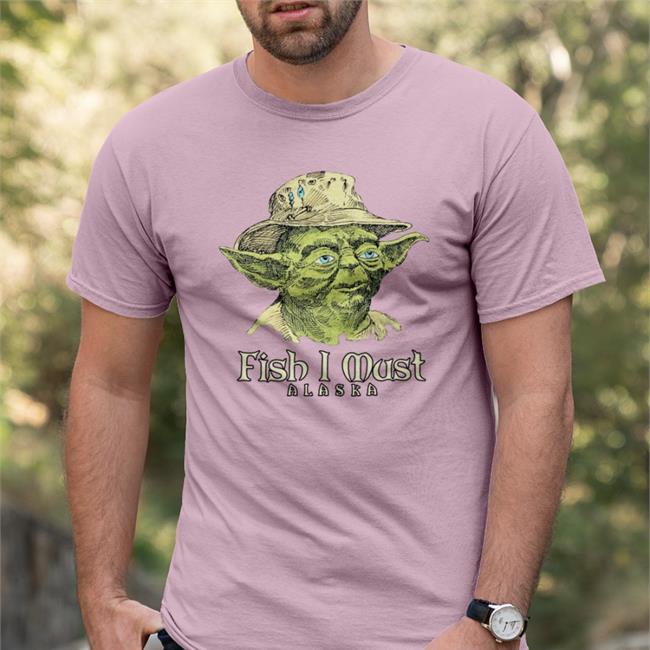 Yoda Fishing Alaska Shirt