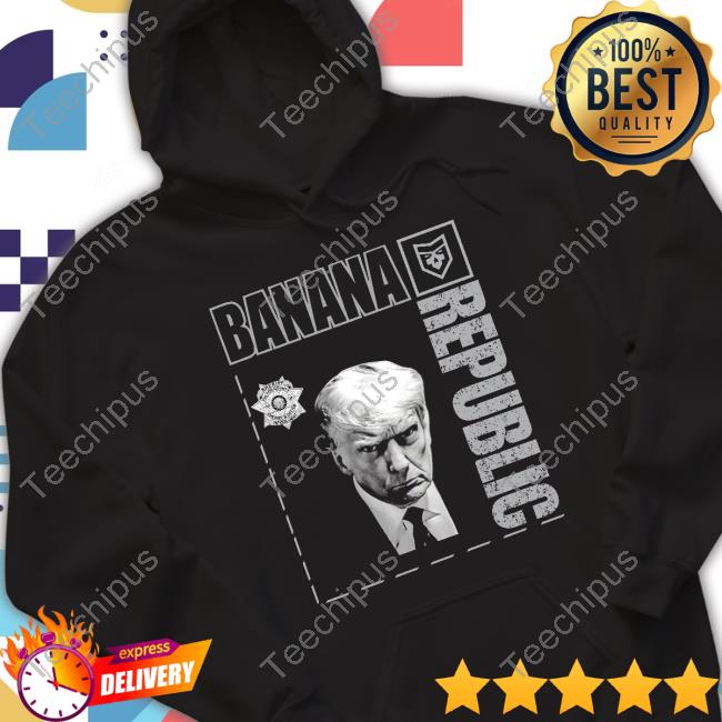 Patchops Trump Mugshot Banana Republic New Shirt