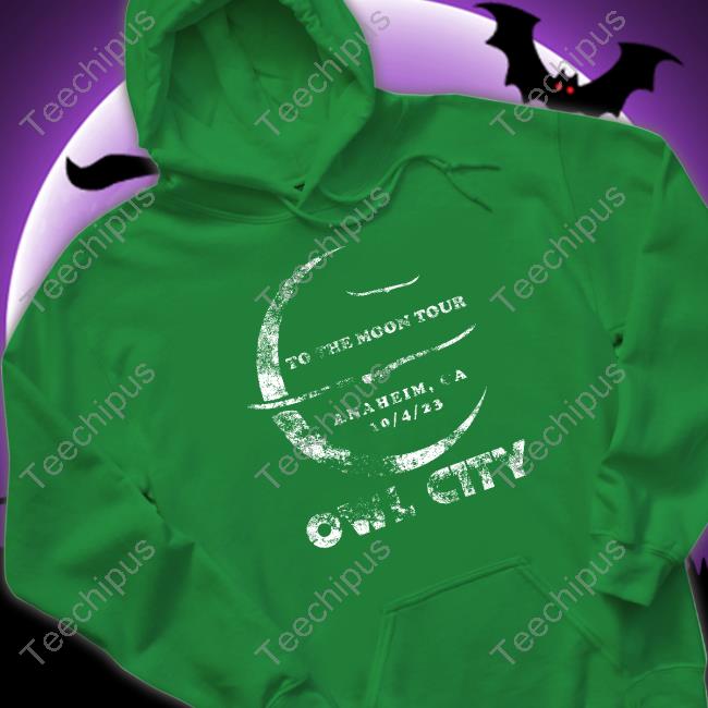 To The Moon Tour Anaheim Owl City Hoodie To The Moon Tour Anaheim Owl City Hoodie