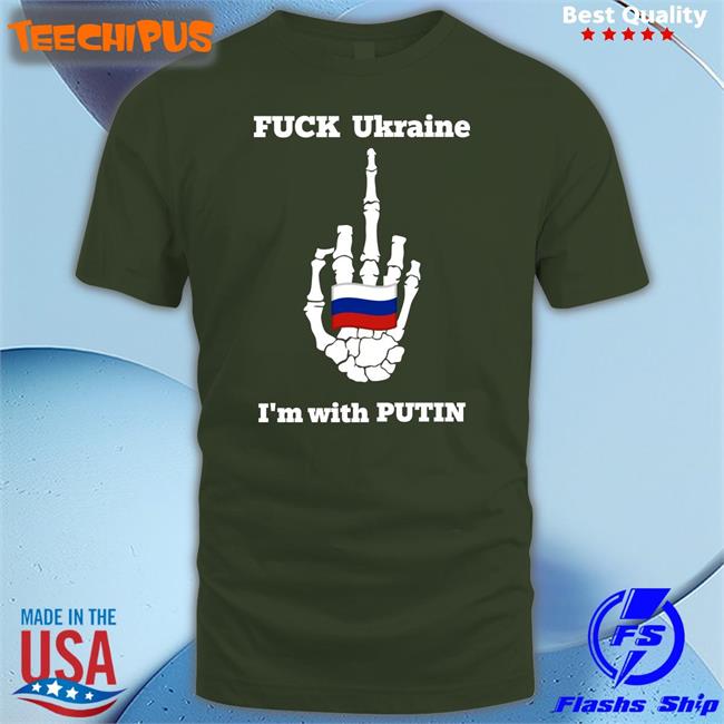 China Info Fuck Ukraine I'm With Putin Sweatshirt
