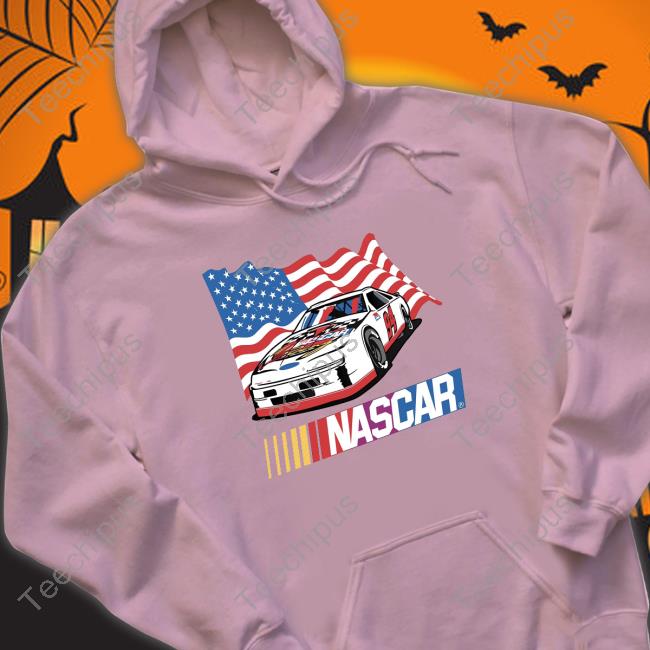 Nascar Store Car 94 American Flag Hoodie
