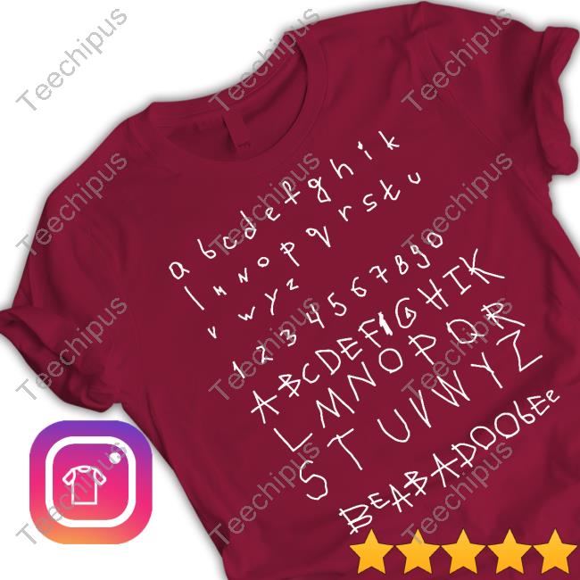 Beabadoobee Shop Alphabet Hoodie