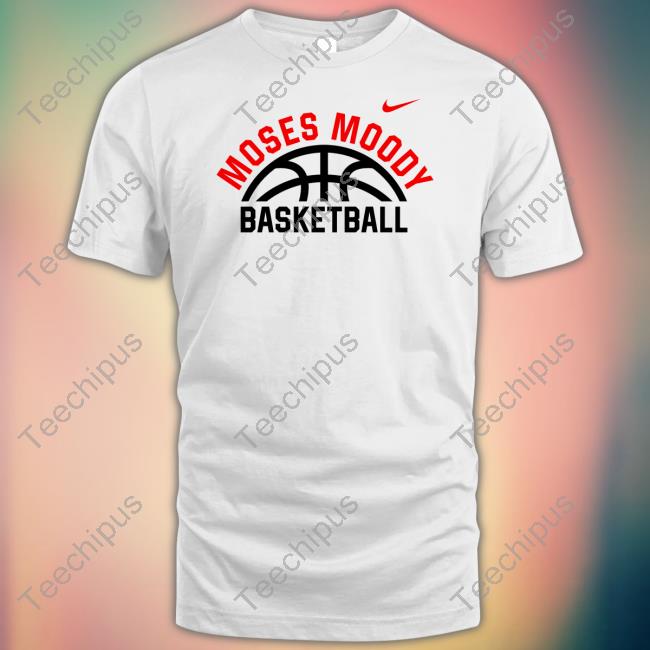 Official Moses Moody Basketball Tee Shirt