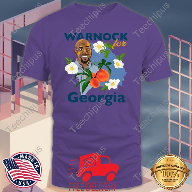 Warnockforgeorgia Merch Warnock For Georgia Tee Shirt