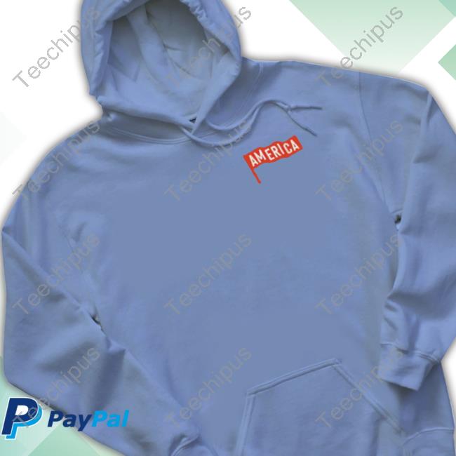 Barstool For The Boys Beer Can Usa Pocket Tee Shirt