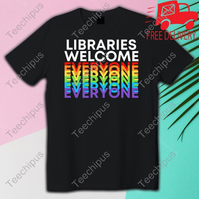 Boss_Librarian Libraries Welcome Everyone Long Sleeve T Shirt