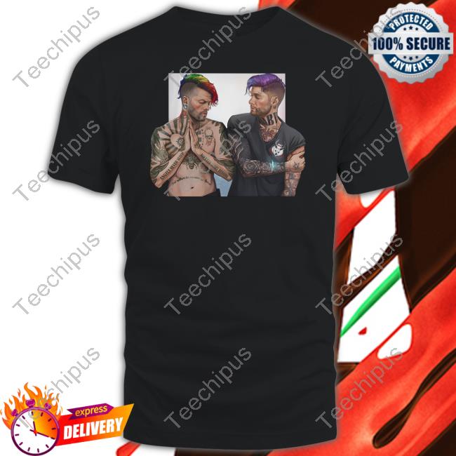 Jackiedeeart Destiel Rock Duo Official Shirt