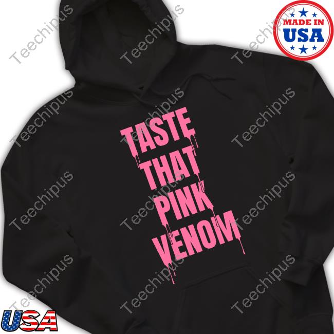 Blackpink Taste That Pink Venom Hooded Sweatshirt