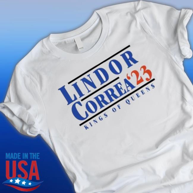 Lindor Correa 23 Kings Of Queens Long Sleeve Shirt Lindor Correa 23 Kings Of Queens Long Sleeve Shirt