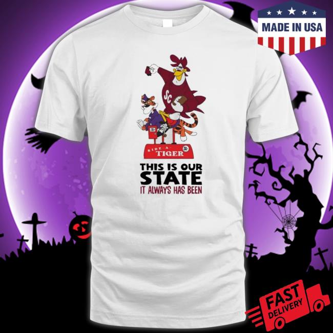 Tiger This Is Our State It Always Has Been Crewneck Sweatshirt