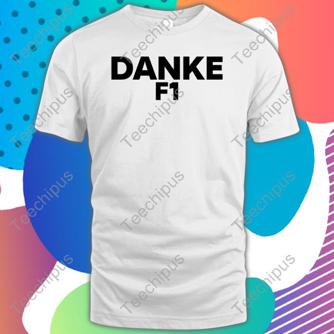Sebastian Vettel Danke F1 Tee