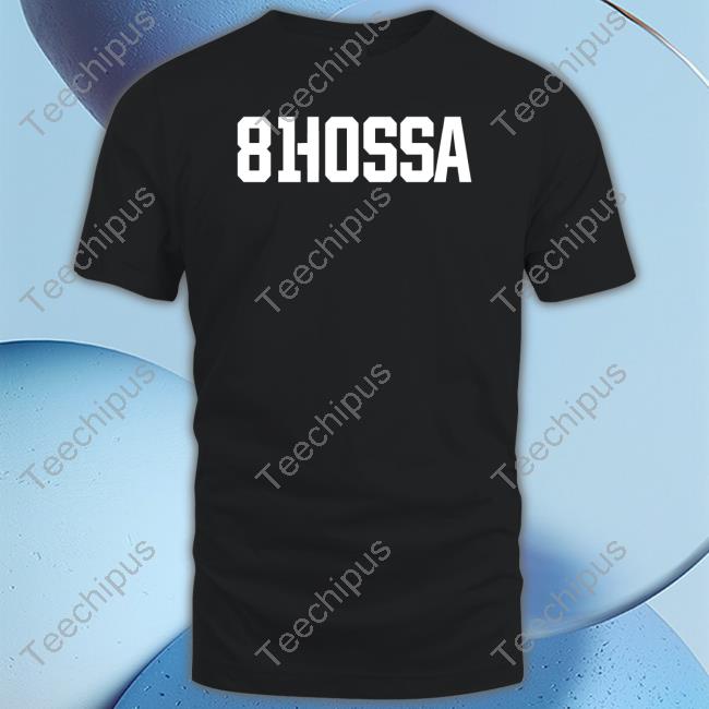 Chicago Blackhawks Marian Hossa Retirement 81Hossa Sweatshirt