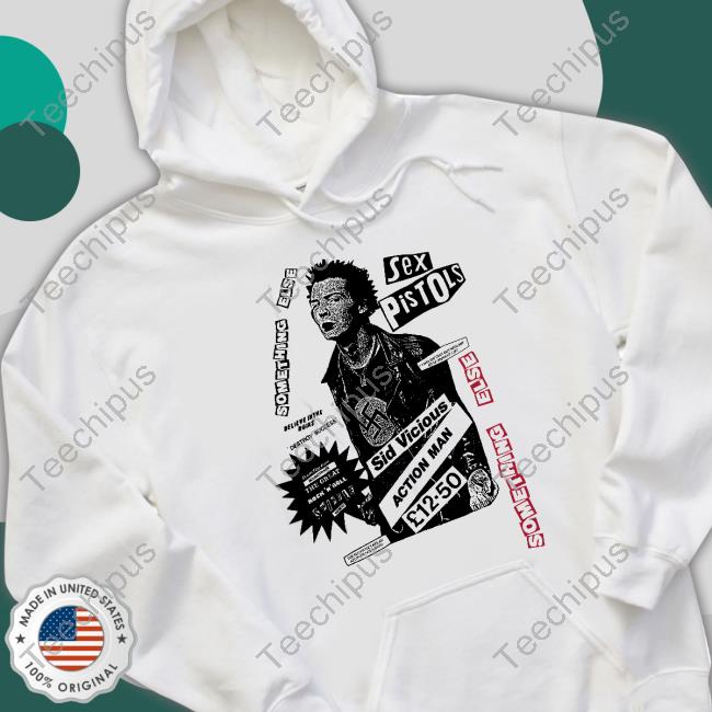 Sex Pistols Something Else Sid Vicious Action Man Hoodie