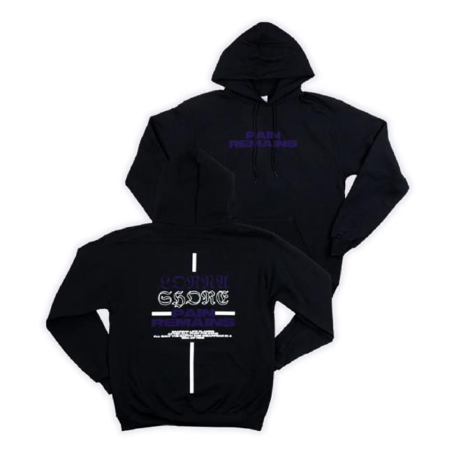 Official Lorna Shore Store Merch Lorna Shore Pain Remains Trilogy Champion Hoodie Lornashorestore Apparel Clothing Shop