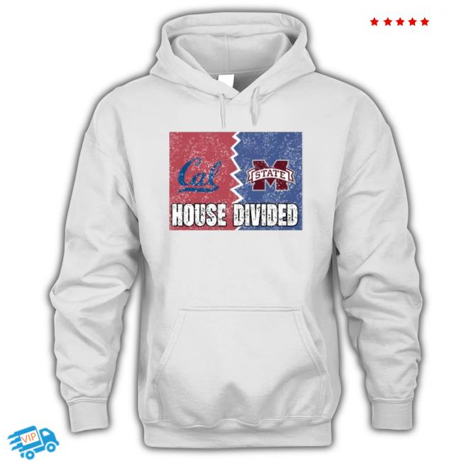 Official Distressed California Mississippi State Sport Team House Divided Shirt Official Distressed California Mississippi State Sport Team House Divided Hooded Sweatshirt