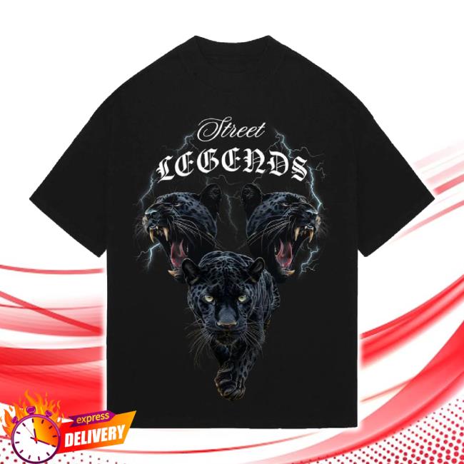 Original Hasta Muerte Panther Lightning New Shirt (Black) Urban Street Wear Pr Shop