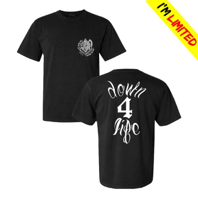 Trending King Nine - Down 4 Life Comfort Colors t-shirt, hoodie, tank top, sweater and long sleeve t-shirt Daze-Style Shop Merch Store