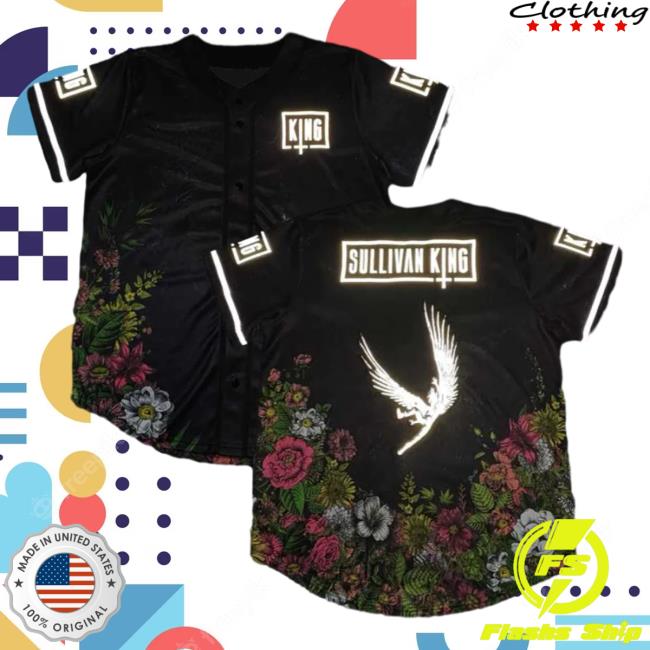 Official Sullivan King Merch 2023 "Return Of The King" Bassball Jersey Shirt Royal Black