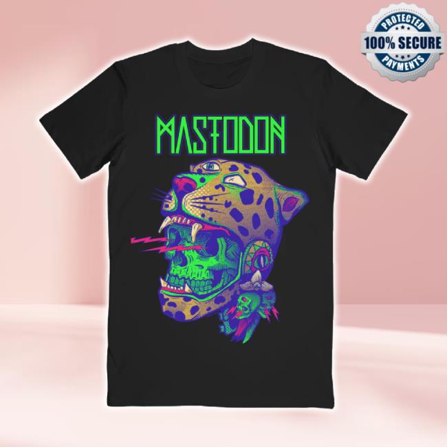 Original Mastodon Merch Store Jaguar God T-Shirt Mastodonrocks Shop