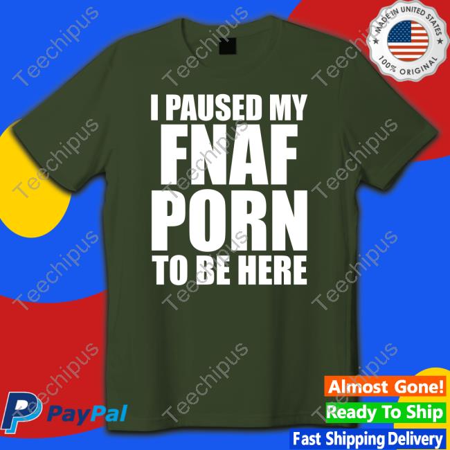 I Paused My Fnal Porn To Be Here Hooded Sweatshirt