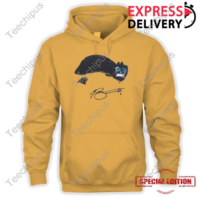 Panthers Bryce Young X Rookie Logo Design Tee Shirt Homage Rookies Paint Carolina Panthers By Bryce Young T-Shirt