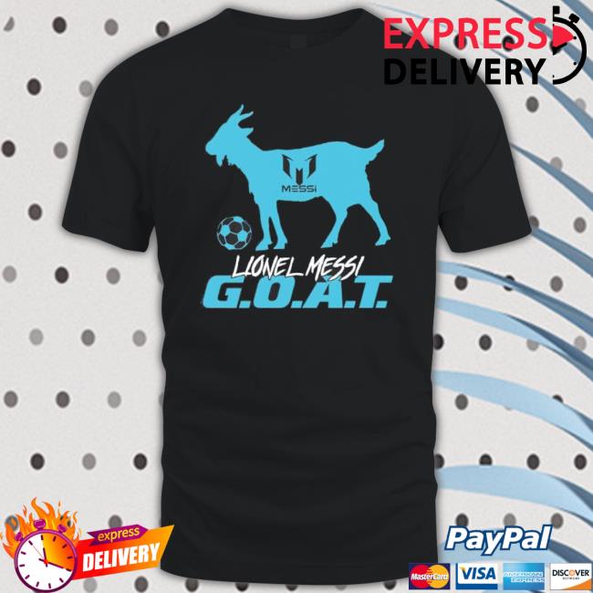 Best Lionel Messi Goat Tee Shirt