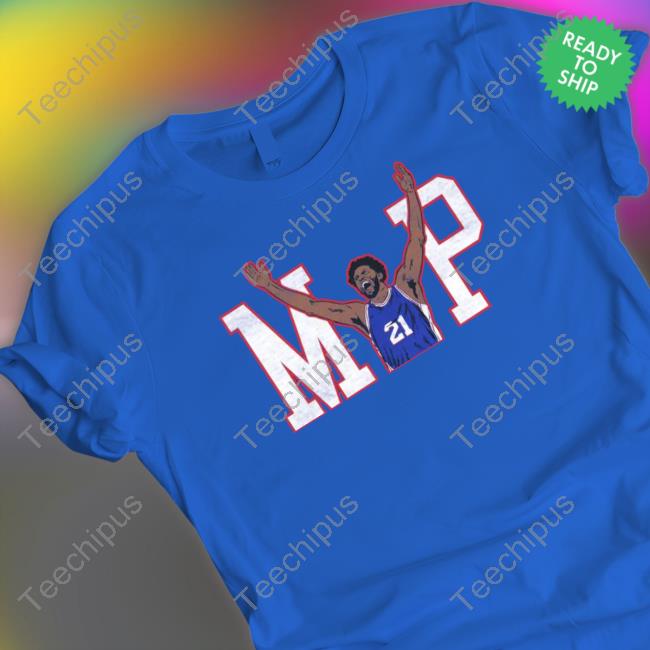 Barstool Sports Store Joel Embiiid Mvp Philadelphia 76Ers Hooded Sweatshirt