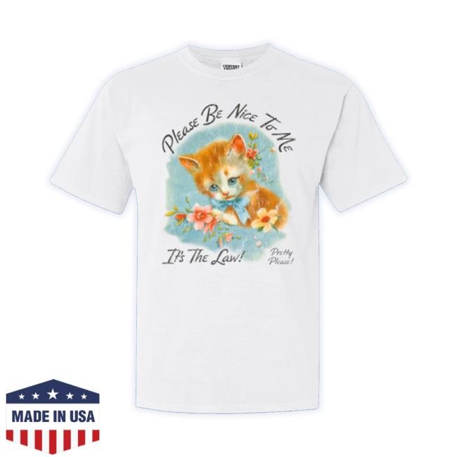 Official Pbntm Kitten White Hoodie