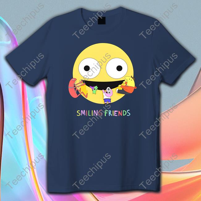 Adult Swim Smiling Friends Long Sleeve Tee