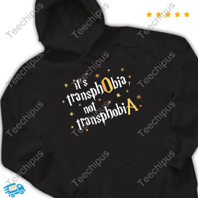 Sarahmcgonagall Store It's Transphobia Not Transphobia Tee Shirt