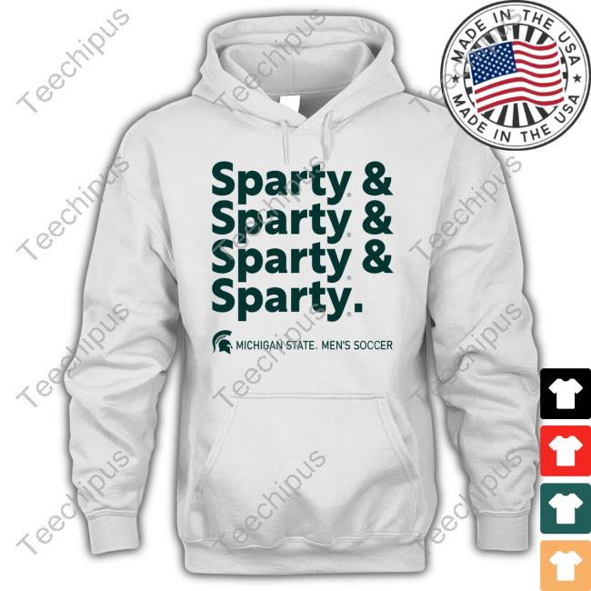 Go Green Sparty & Sparty & Sparty& Sparty New Shirt