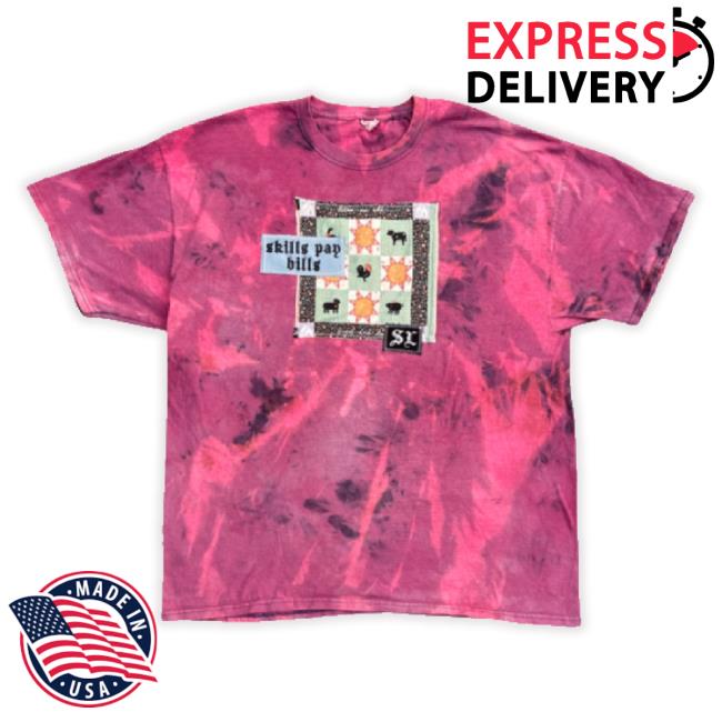 Sl “Skills Pay Bills” Psychedelic New Shirt