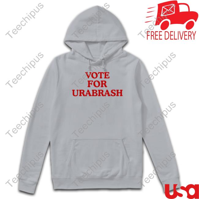 Vote For Urabrask Hoodied Sweatshirt Kurohitsuki