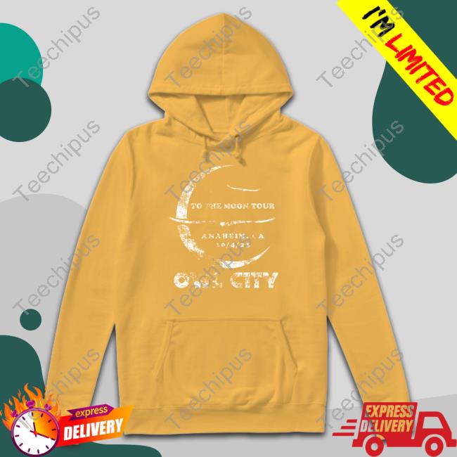 To The Moon Tour Anaheim Owl City Hoodie Official To The Moon Tour Anaheim Owl City Shirt