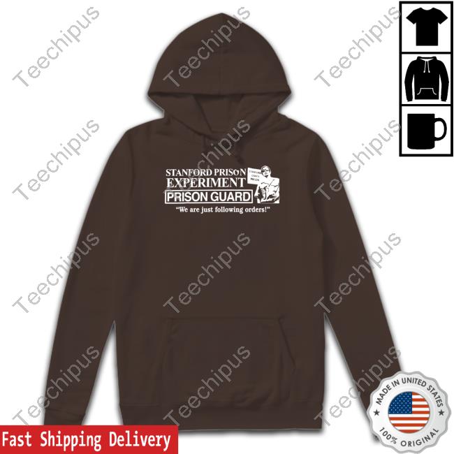 Barelylegalclothing Store Stanford Prison Experiment Prison Guard Sweatshirt