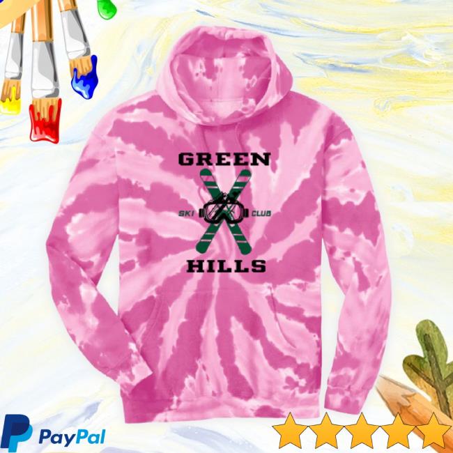 Official Green Hills Ski Club Tie-Dye Shirts Design 2 Pink Tie Dye Twentyfourink Shop
