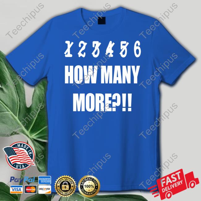 1 2 3 4 5 6 How Many More Long Sleeve Tee