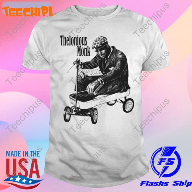 90S Design Jazz Thelonious Monk Crewneck Sweatshirt
