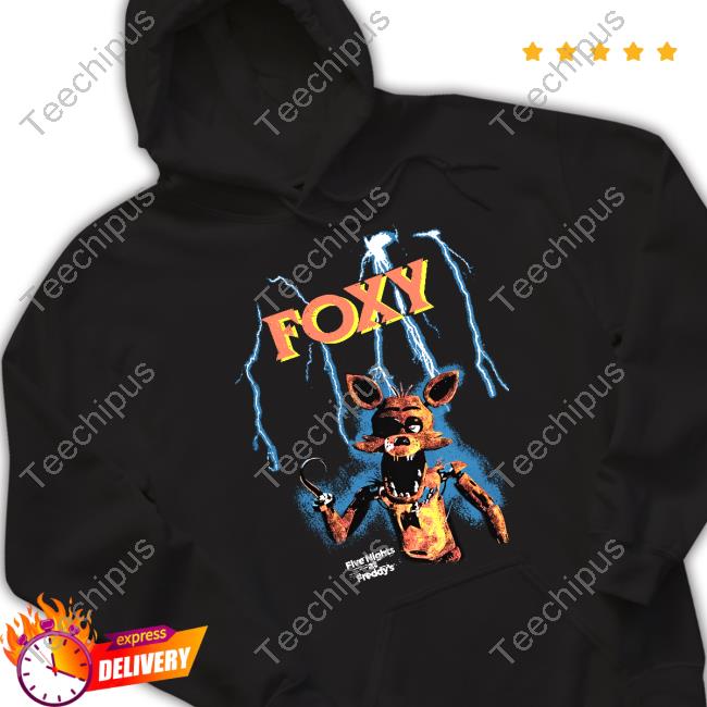 Official Foxy Lightning Five Nights At Freddy's T-Shirt