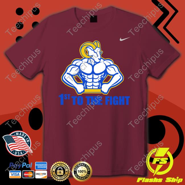 Aaron Donald Wearing 1St To The Fight Shirts