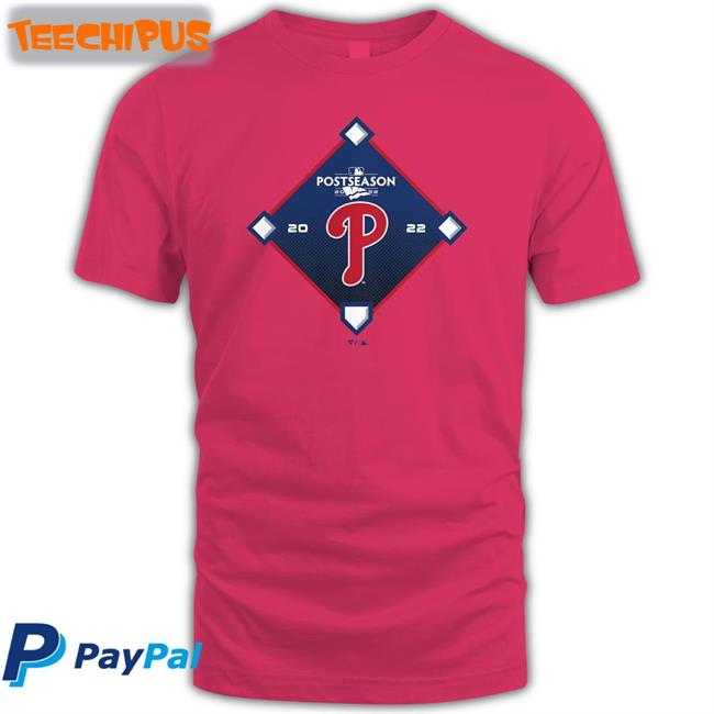 Philadelphia Phillies Fanatics Branded Black 2022 Postseason T Shirts