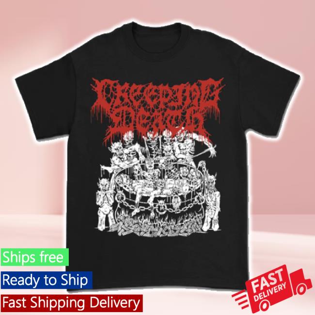 Trending Creepingdeath Merch Store Creeping Death - Js 02 TankTop Creepingdeath Shop